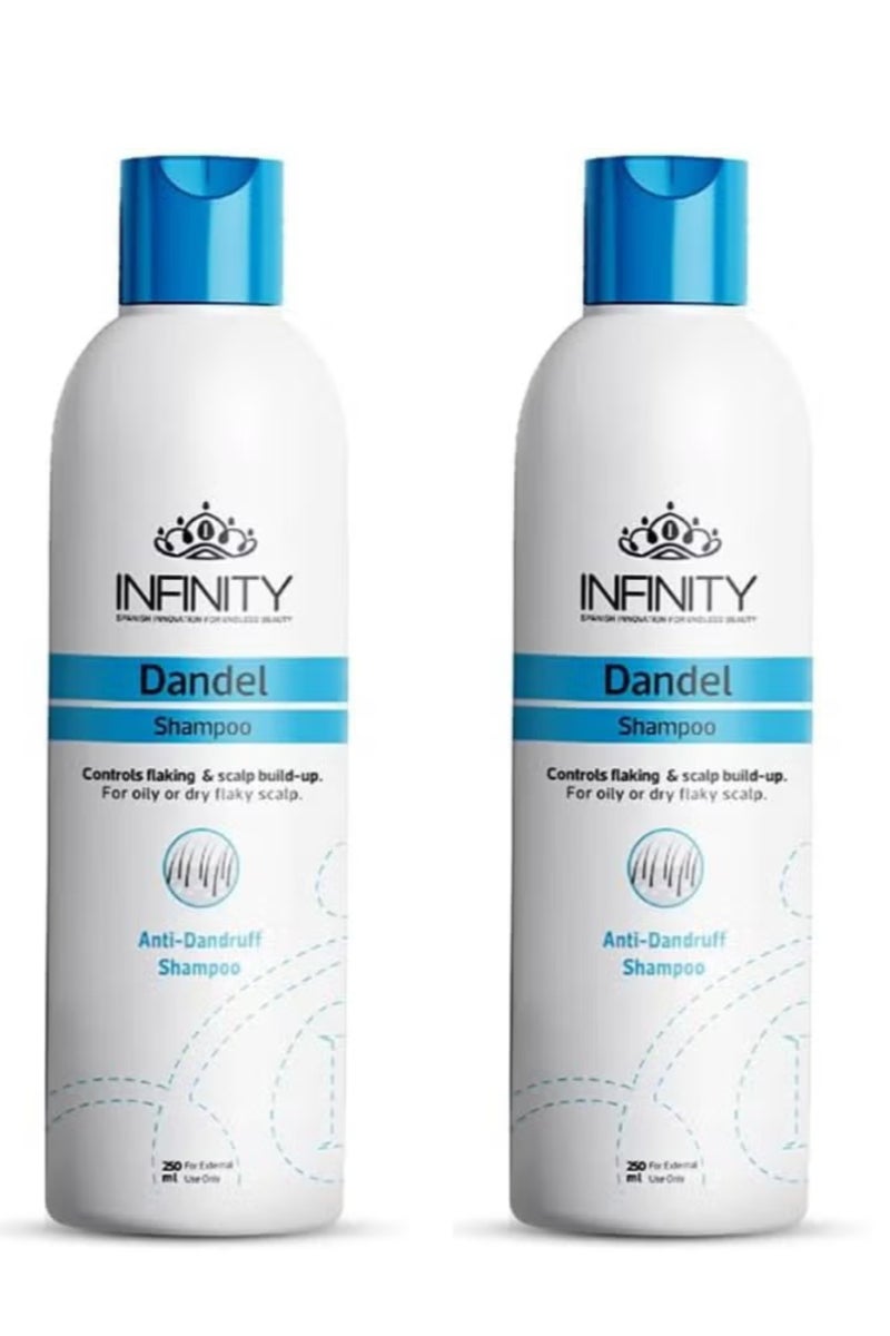 إينفينيتي انفنيتي داندل شامبو 250 مل 1+1