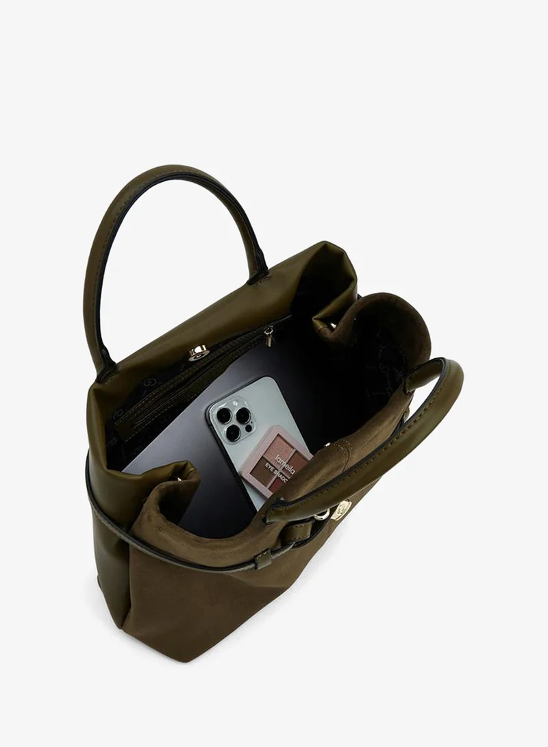 Celeste  Solid Tote Bag With Detachable Strap for Women | Best Price UAE