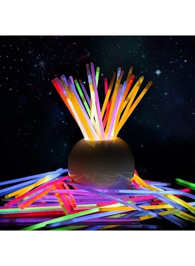 Divine Shine Light up Toys Glowsticks Mixed Colors Party Favors for Kids Birthdays Toys for Boys Girls (Pack of 50 Glowsticks) - Image 4