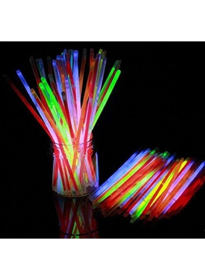 Divine Shine Light up Toys Glowsticks Mixed Colors Party Favors for Kids Birthdays Toys for Boys Girls (Pack of 50 Glowsticks) - Image 2