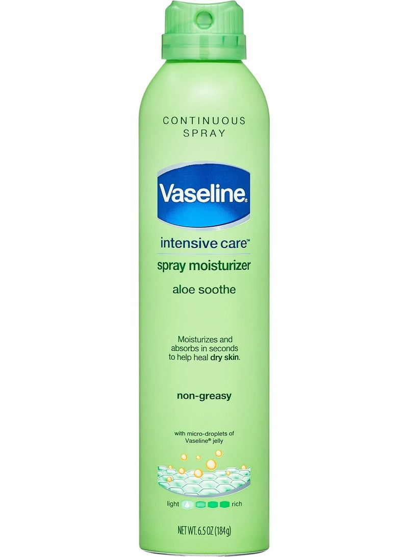 Vaseline Intensive Care Aloe Soothe Spray Moisturizer 190g - Image 1