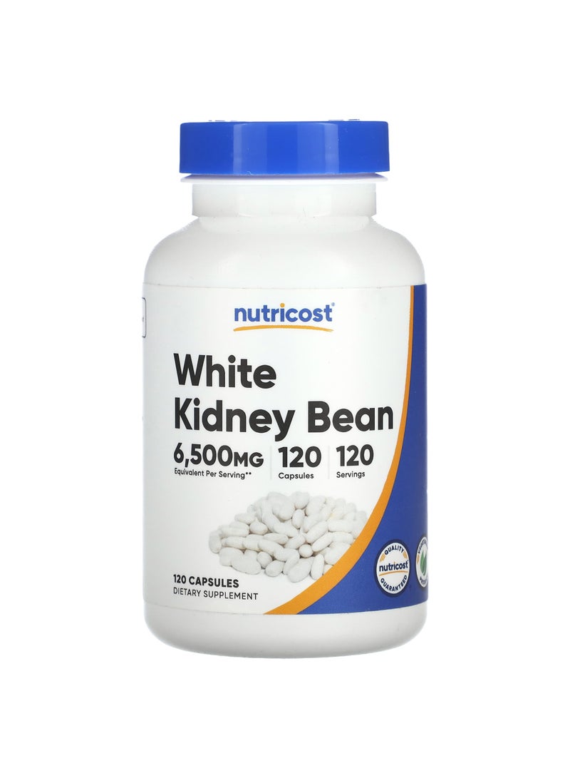 White Kidney Bean, 6,500 mg, 120 Capsules