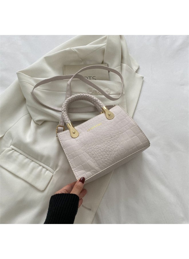 Generic Fashionable Casual Mini Square Tote Bag - Korean Retro Shoulder Crossbody Bag for Women  - Image 1