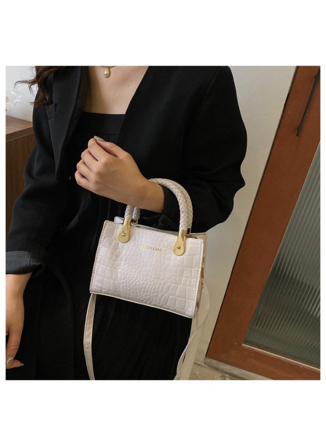 Generic Fashionable Casual Mini Square Tote Bag - Korean Retro Shoulder Crossbody Bag for Women  - Image 2