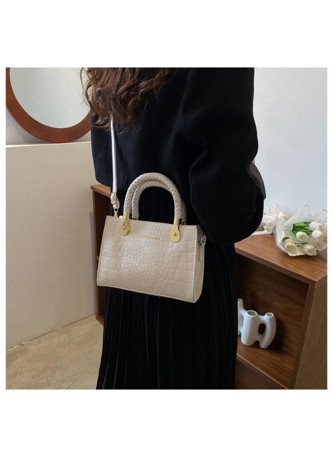 Generic Fashionable Casual Mini Square Tote Bag - Korean Retro Shoulder Crossbody Bag for Women  - Image 3