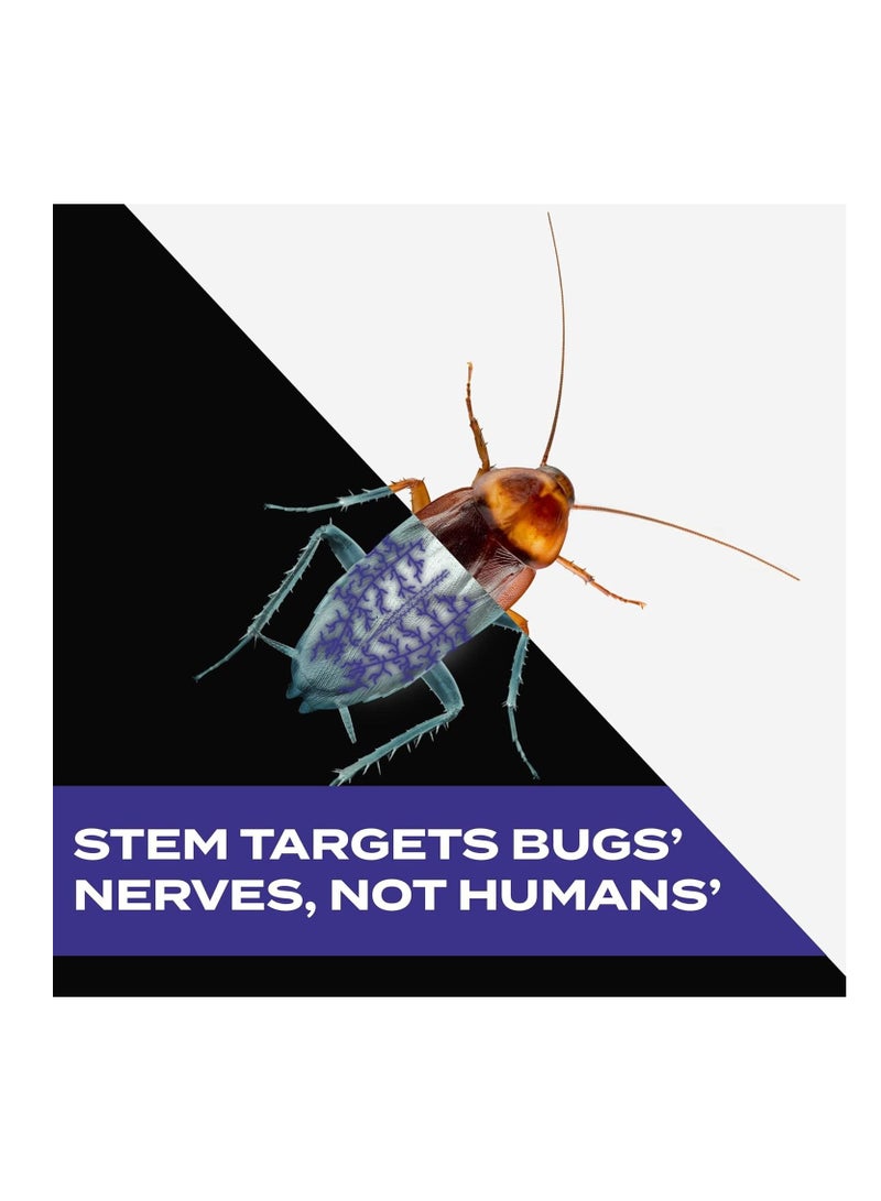 STEM Kills Ants Roaches And Spiders Plant-Based Active Ingredient Bug Spray, Botanical Insecticide For Indoor And Outdoor Use 10 fl oz (Pack Of 3)  - Image 2
