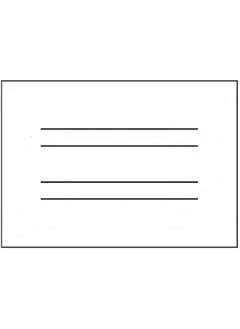 Mintra Pack of 3 notebooks, Mintra stapled notebook, english ruling 100 sheets(multicolor, multi shapes) 3 pieces  - Image 2