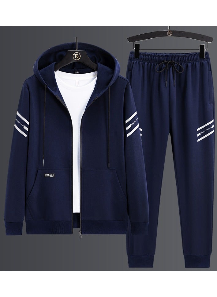 KUYING Trendy Hooded Sweatshirt Casual Plus Size Set - Image 1