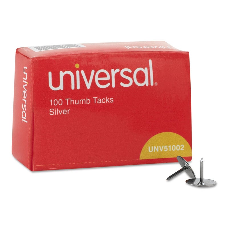 UNIVERSAL دبابيس عالمية، فولاذية، فضية، 0.31"، 100/علبة - Image 4