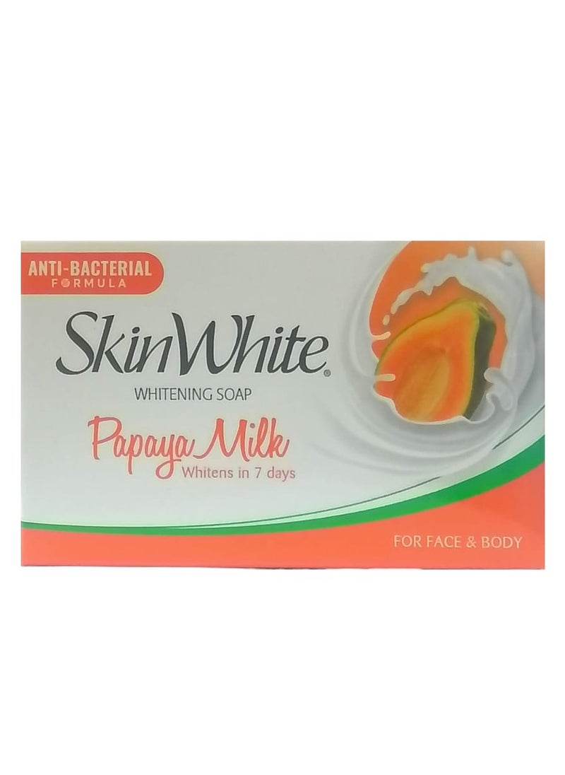 skin white Whitening Papaya Milk Soap  90g 