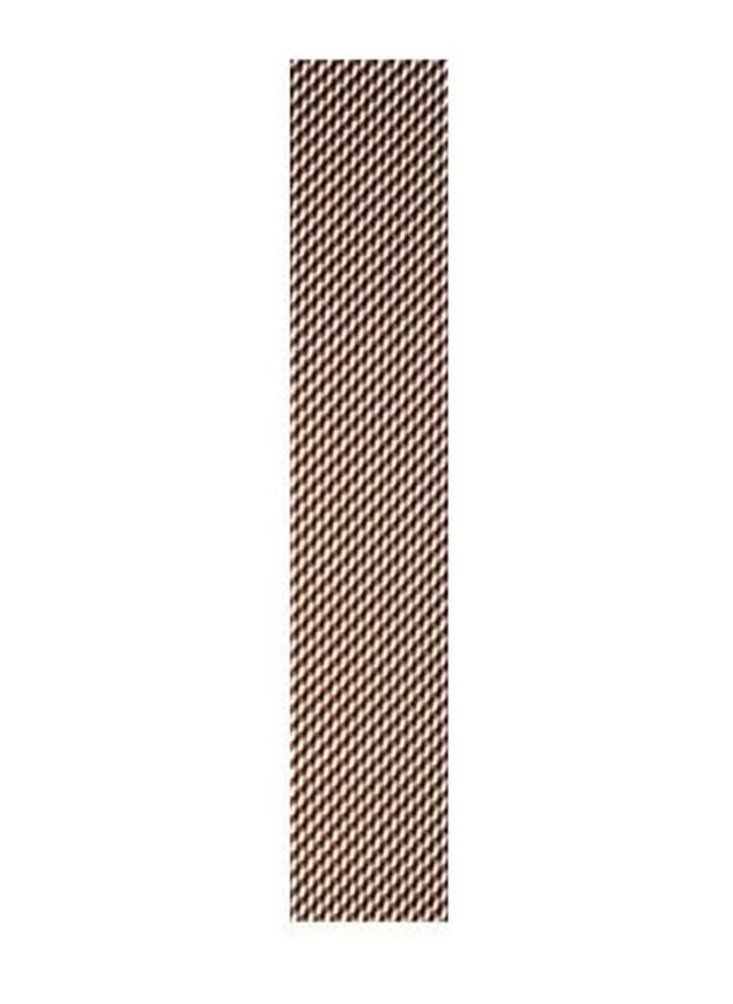VINSOC - Milanese Stainless Steel Watch Band Compatible with iWatch Series (38mm, Rose Gold) - Image 1