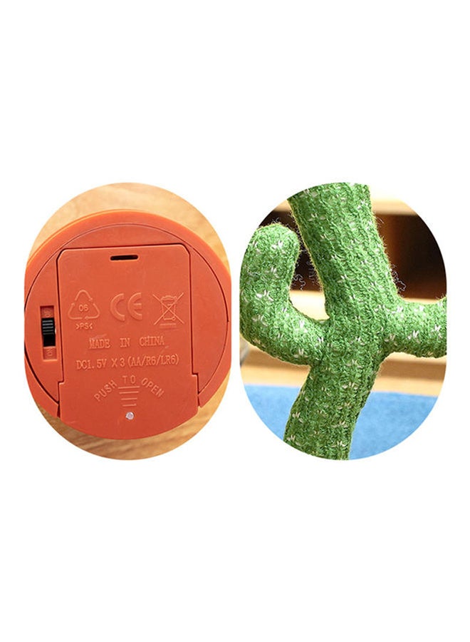 Electronic Dancing And Singing Cactus Toy 10x15x32cm - Image 3