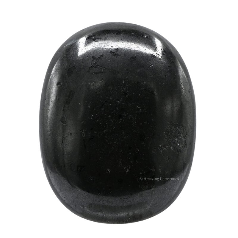 Amazing Gemstone Black Tourmaline Crystals and Healing Stones Large Palm Stone Crystals Piedra Crystal for Good Luck Positive Energy Meditation Unique Stocking Stuffers and Birthday Gifts for Women Men 