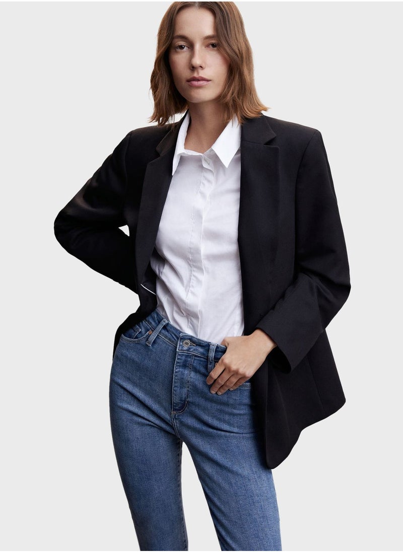 MANGO - High Waist Skinny Jeans - Image 1