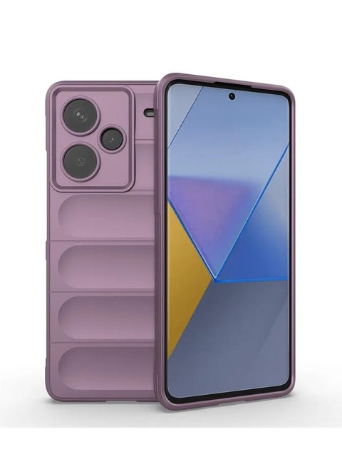 Magic Shield Tpu Silicone Shockproof Phone Case For Xiaomi Redmi Note 13 Pro Plus 5G Lavender