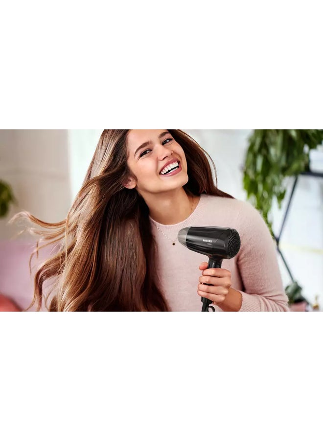 Philips Essential Care Hair Dryer BHC010/13, 2 Year Warranty, Black - Image 5