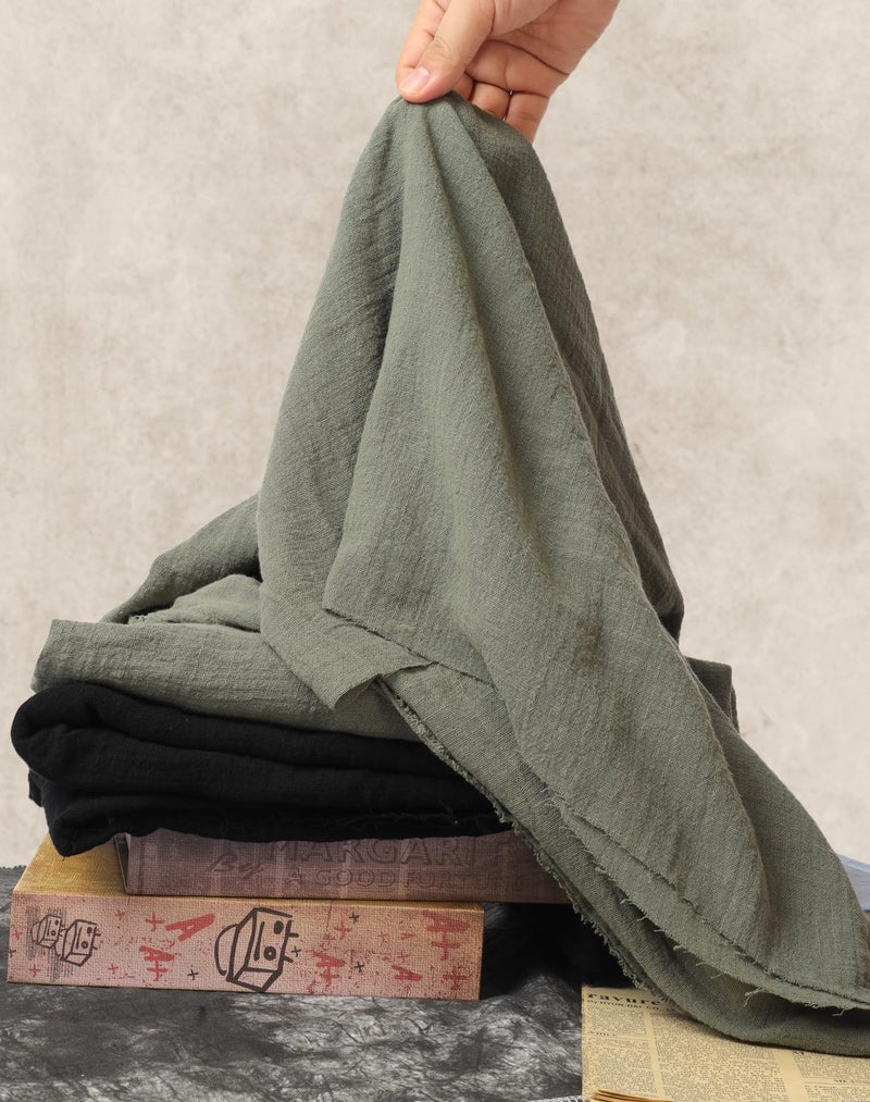 Berenlu Post Apocalyptic Shawl Fabric Piece, Medieval Hooded Cowl for Renaissance Men, DIY Cosplay Costume Accessory - Image 5