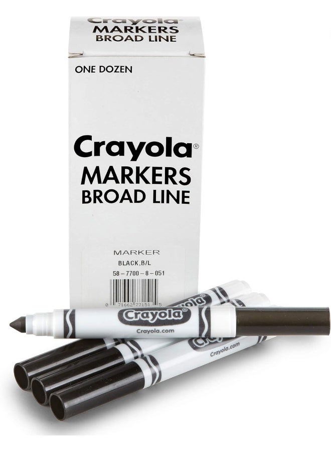 CRAYOLA BULK MARKERS BLK (72) - Image 3