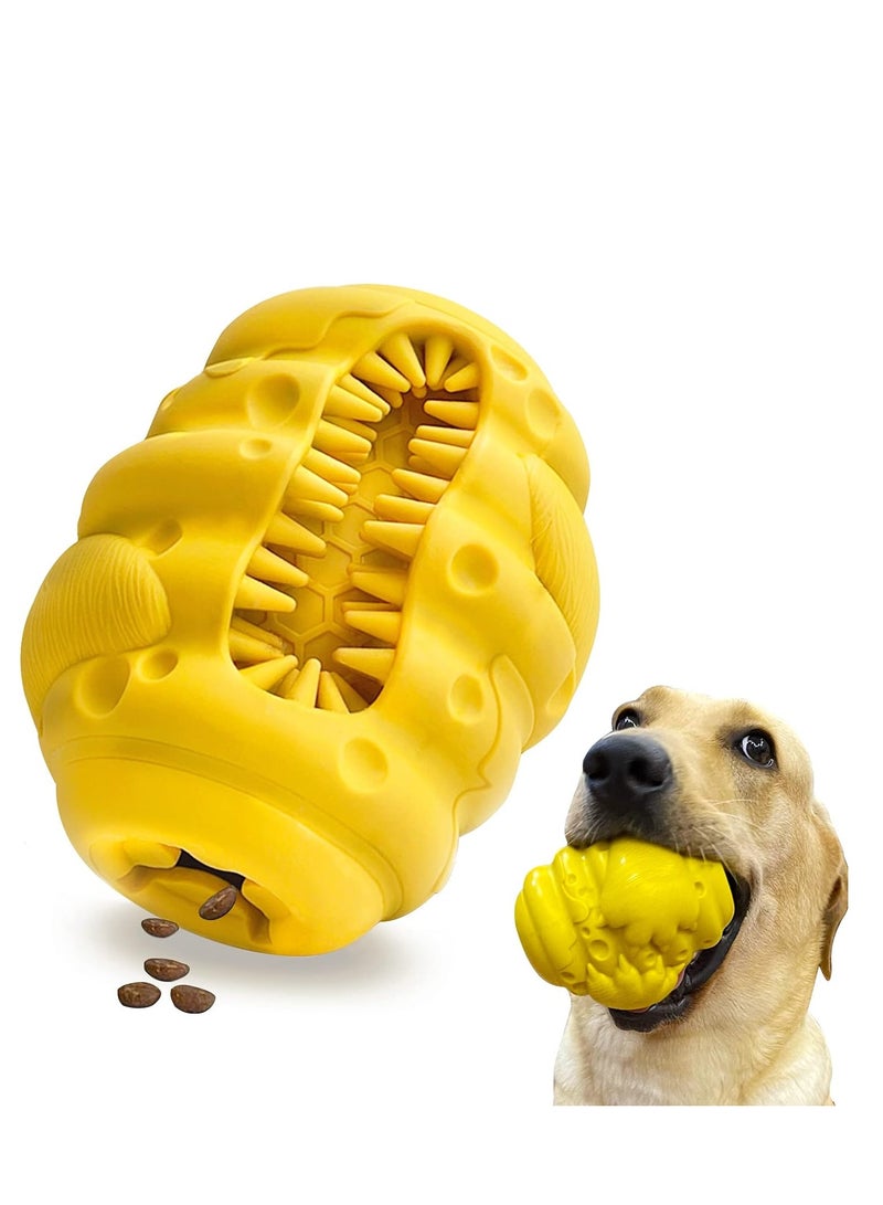 ألعاب مضغ للكلاب العدوانية من السلالات الكبيرة والمتوسطة، توزيع مكافآت تفاعلي، وحدة تغذية بطيئة، غير قابلة للتدمير، متينة، أسنان مطاطية آمنة، نظيفة، متينة، ألعاب مضغ للكلاب - Image 1