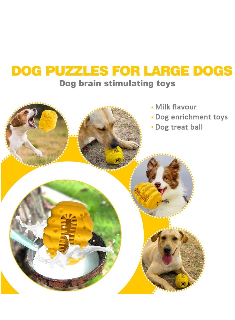 ألعاب مضغ للكلاب العدوانية من السلالات الكبيرة والمتوسطة، توزيع مكافآت تفاعلي، وحدة تغذية بطيئة، غير قابلة للتدمير، متينة، أسنان مطاطية آمنة، نظيفة، متينة، ألعاب مضغ للكلاب - Image 4