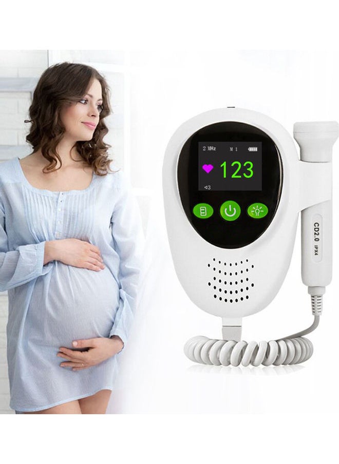 LEXIN Potable Ultrasound Doppler Fetal Heart Rate Monitor  - Image 3