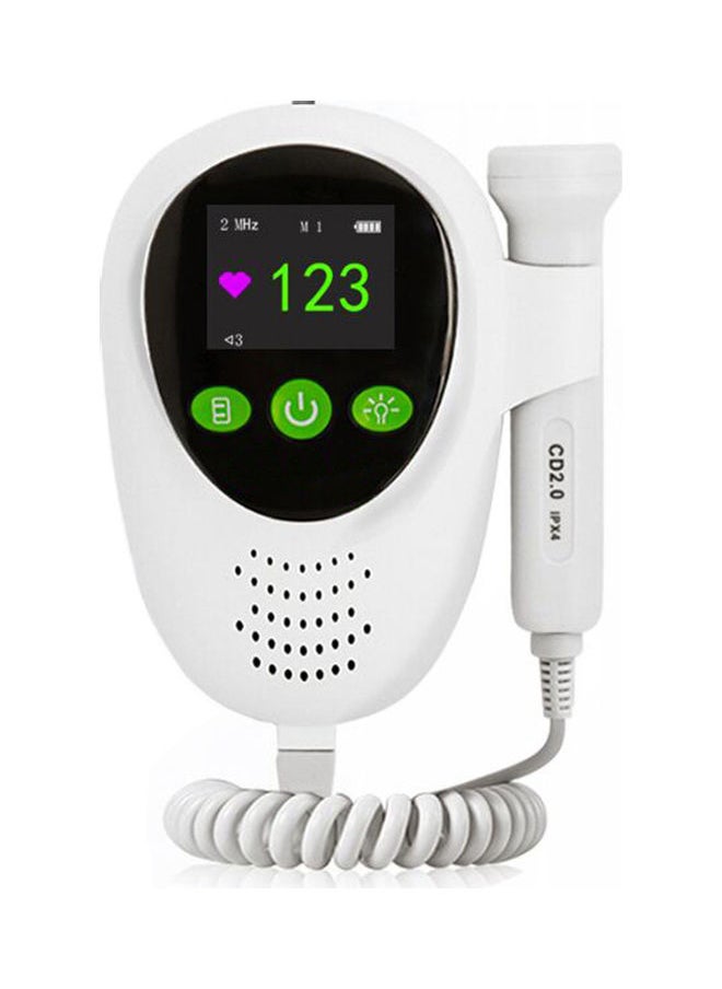 LEXIN Potable Ultrasound Doppler Fetal Heart Rate Monitor  - Image 2