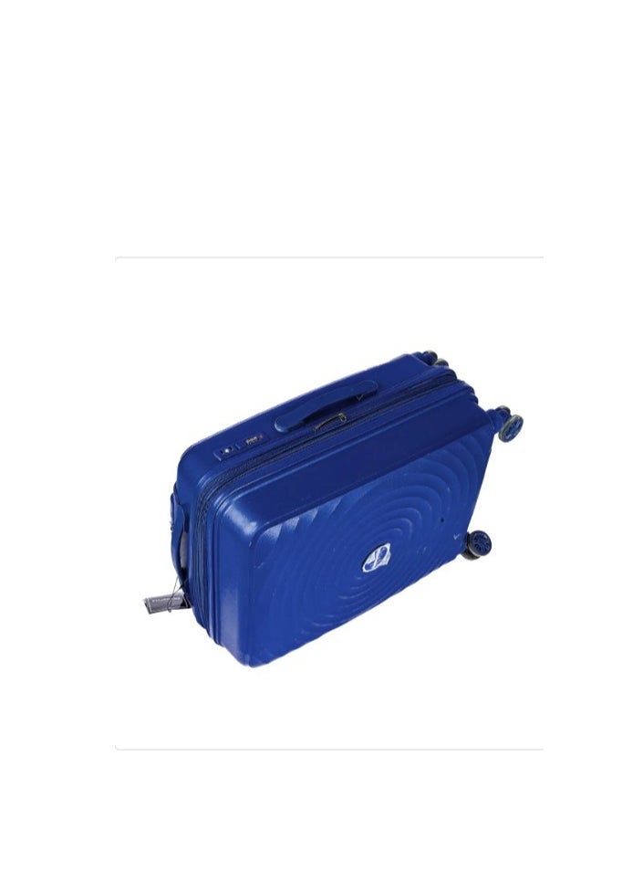 Generic Samsonite Expandable Travel Luggage, Size 24 Inch, TSA Lock, Steel Structure and Spinning Wheels, Blue Color  - Image 2