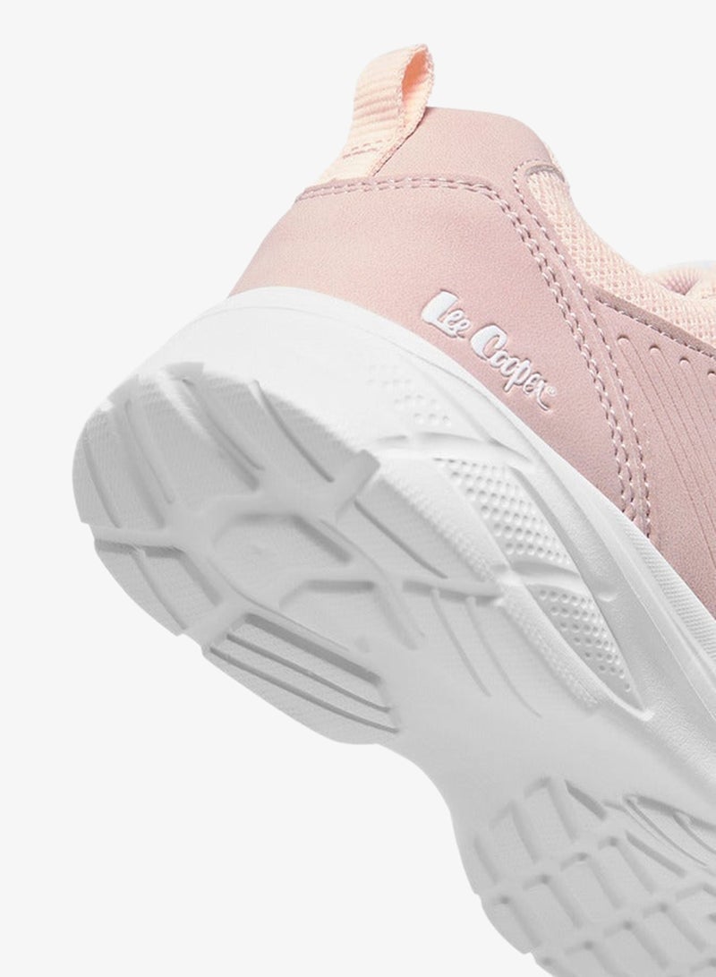 Lee Cooper Girls' Panelled Sneakers with Hook and Loop Closure - Image 5