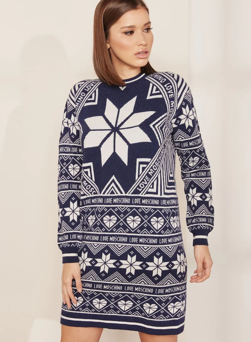 Love Moschino Sweater Dress