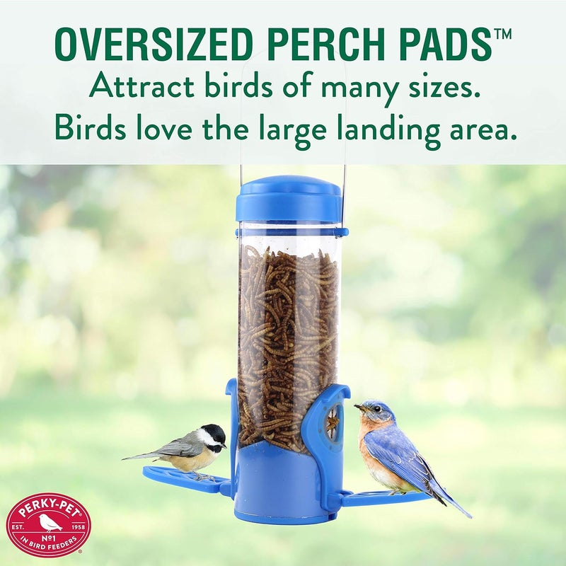 Perky-Pet 388F Dried Mealworm Bird Feeder with Flexports - Image 5