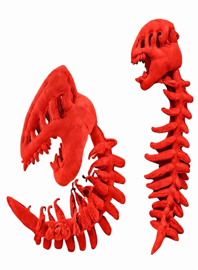 TechMax Solution زي ديناصور سبينوصور من TechMax Solution Cozy Skelly، زي ديناصور مرح، زي ديناصور ثلاثي الأبعاد بتصميم هيكل عظمي قابل للارتداء للأطفال والكبار - Image 1