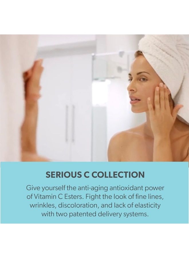 Serious Skincare Serious-C3 Plasma C-EXTREME RESULTS 2-IN-1 Facial Exfoliator – One Step Skin Resurfacing Treatment - 2 fl. oz. – Men – Women – Face, Neck, Hands - Image 3