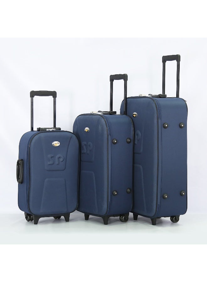 CHAMPS مجموعة حقائب شامبس الناعمة 3 قطع - Image 1