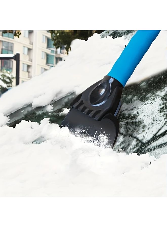 Blue Car Snow Shovel Ice Scraper Windshield Frost Removal Brush Winter Tool - Image 5