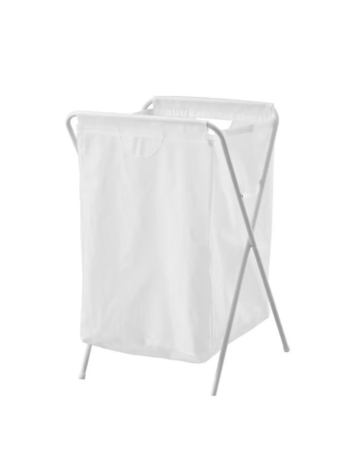 Laundry bag with stand white 70 l  - Image 1