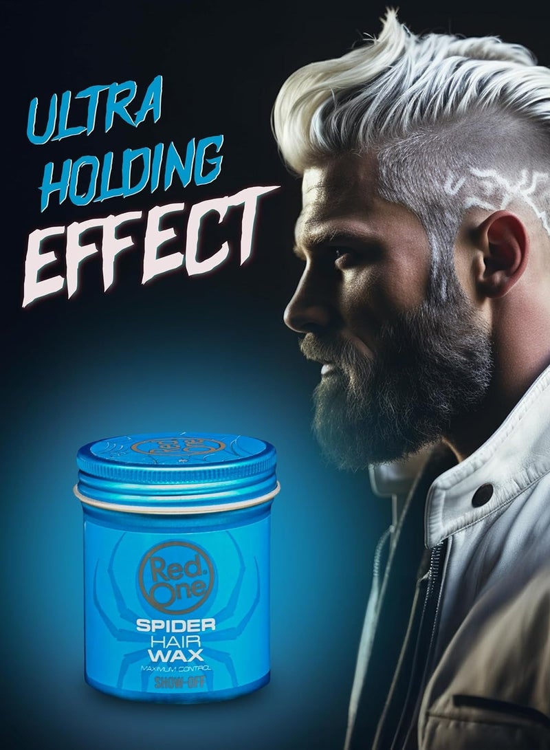 Redone RedOne Spider Hair Wax Maximum Control Show Off 100ml – Flexible Hold & Fibrous Texture - Image 2