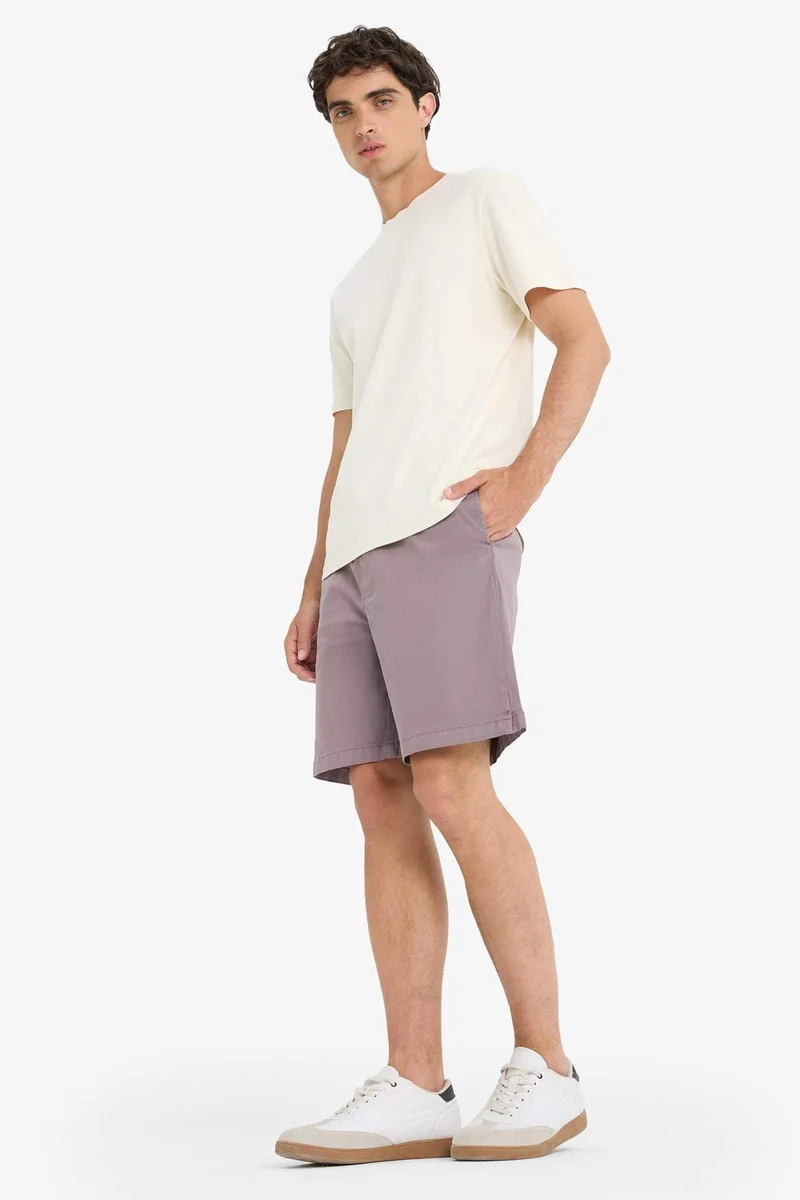 DeFacto Baggy Fit Tie Waist Bermuda Shorts