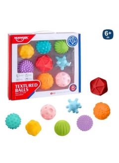 Baby Learning Toy Balls – 8-Pack Soft Baby Textured Balls – Early Learning & Education Toys for Toddlers – Bumpy Spiky Stress Balls for Activity & Massage – Soothing Pastel Colors - pzsku/Z9F06E27999EFBBE1B1ADZ/45/_/1733669212/2904429e-10ee-418d-b19a-85113e6a746f