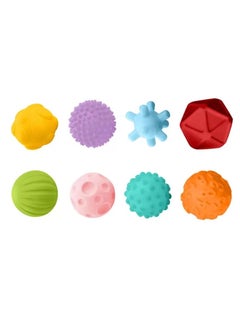 Baby Learning Toy Balls – 8-Pack Soft Baby Textured Balls – Early Learning & Education Toys for Toddlers – Bumpy Spiky Stress Balls for Activity & Massage – Soothing Pastel Colors - pzsku/Z9F06E27999EFBBE1B1ADZ/45/_/1733669213/4164b734-7132-4ead-8288-4506b828bdb9