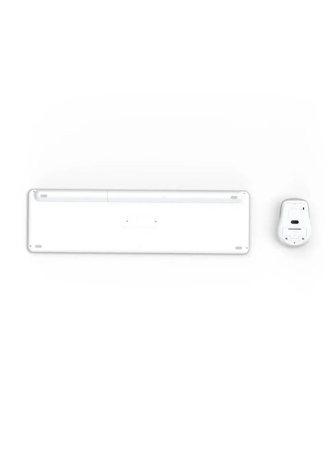 Hama WKM-550 Multi-Device Wireless Keyboard and Mouse Set, BT, White - Image 4