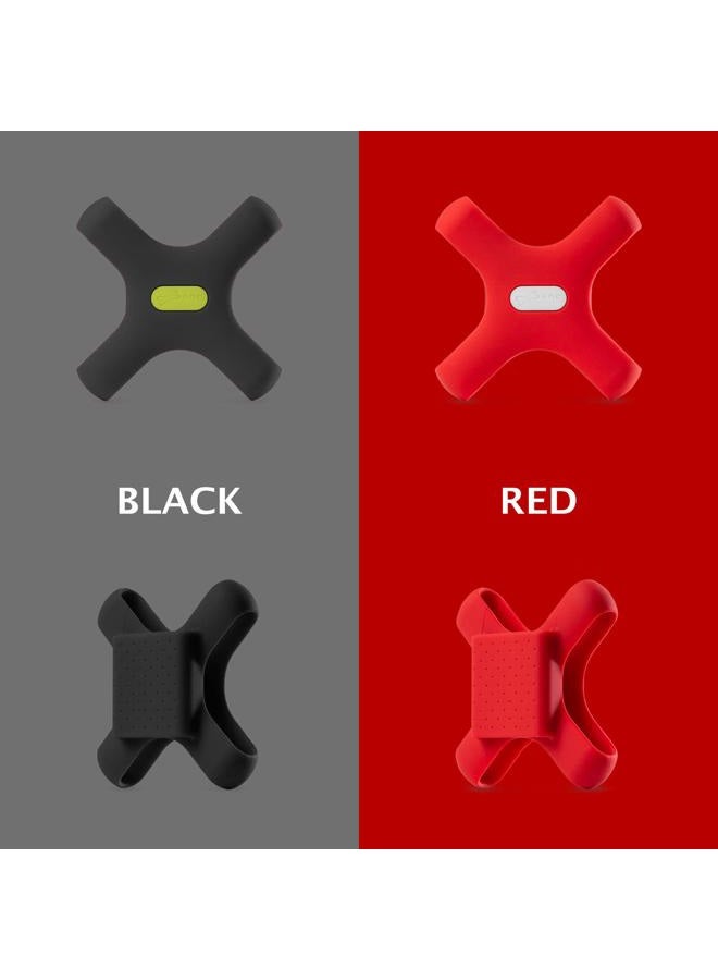 BONE 【BONE】Bike Phone Mount Bicycle Phone Holder for Stem Mounting 4.7"-7.2" Cell Phones, Ultra Light Phone Mount for Bike Motorcycle Road Bicycle Accessories, Power bank Holder, Power Strap-Black - Image 5