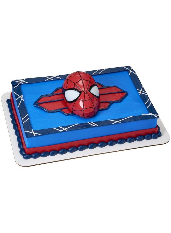DecoPac Decoset® Marvel Spiderman™ Ultimate Light Up Eyes Cake Topper, 1Piece Cake Topper Set, Superhero Head With Lights - Image 5