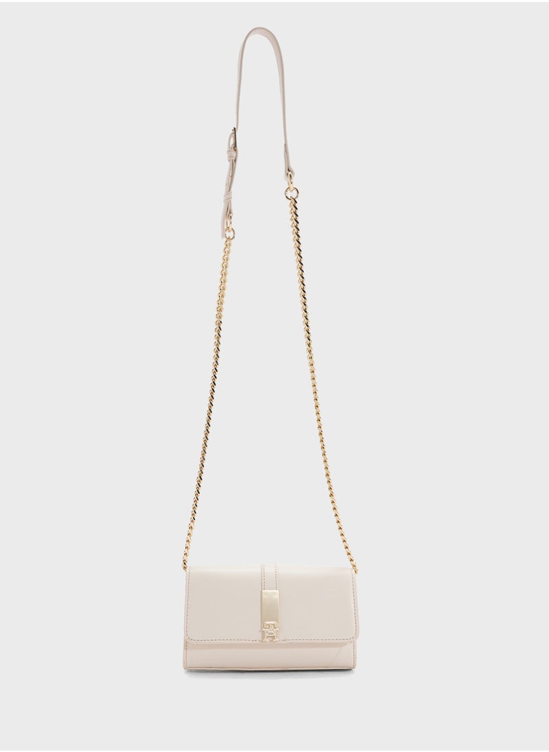 TOMMY HILFIGER HERITAGE MINI CROSSBODY BAG WITH CHAIN  - Image 1