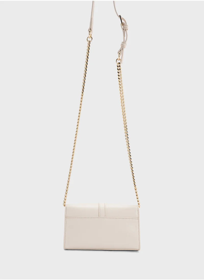 TOMMY HILFIGER HERITAGE MINI CROSSBODY BAG WITH CHAIN