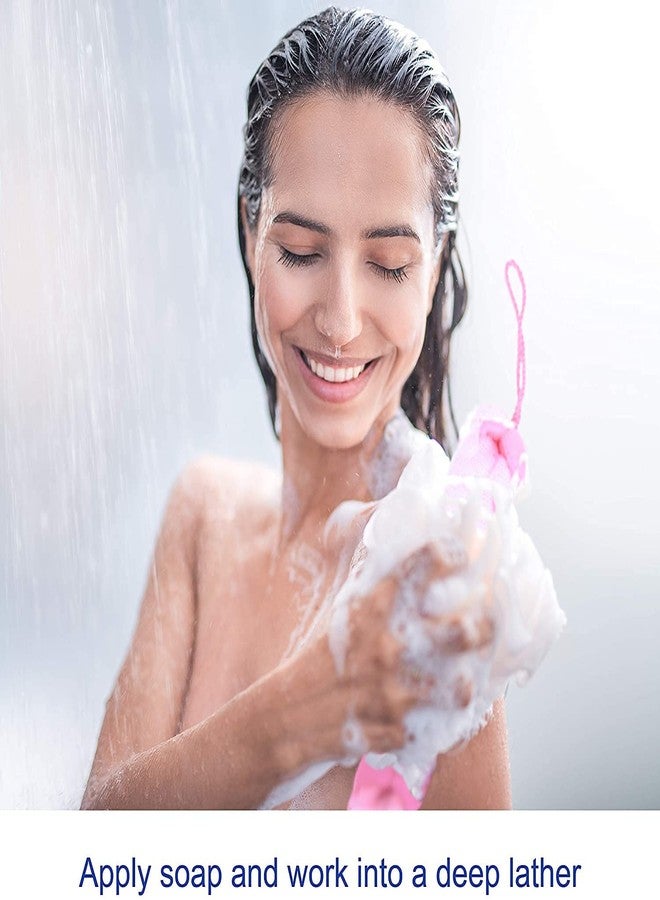 SUNBIRD Body Back Scrubber for Bathing for Men & Women | Long Stretch Loofah Back Scrubbing Body Scrubber for Bathing | Soft Exfoliating Sponge Body Wash Scrubber | Shower Scrub Bath Accessories (Pack of 1) - Image 3