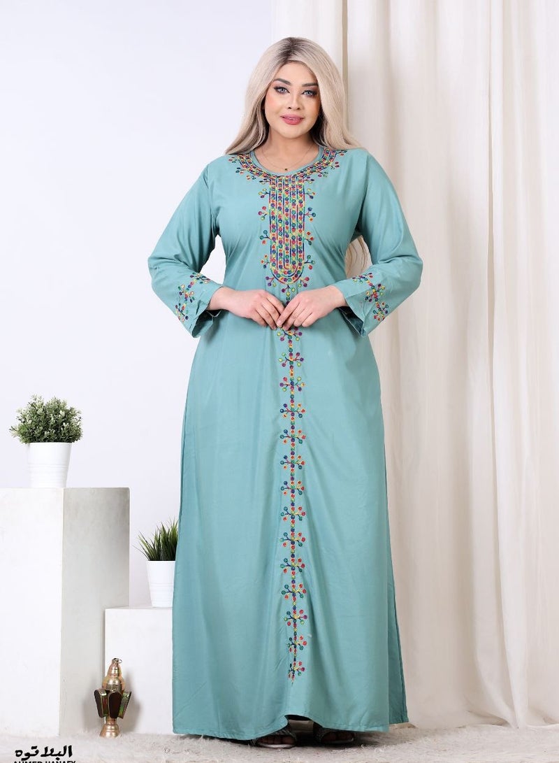 Women's cotton jalabiya  - Image 3