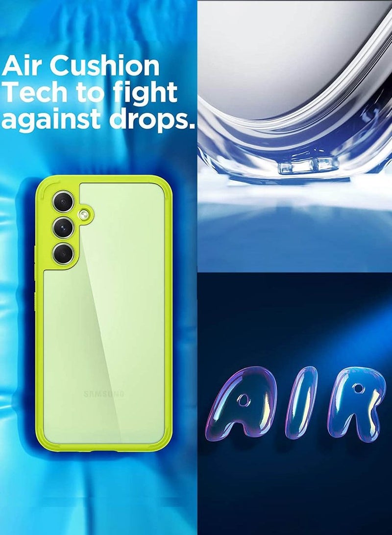 Spigen غطاء حماية ألترا هايبرد لهاتف سامسونج جالكسي A54 5G - ليموني - Image 3