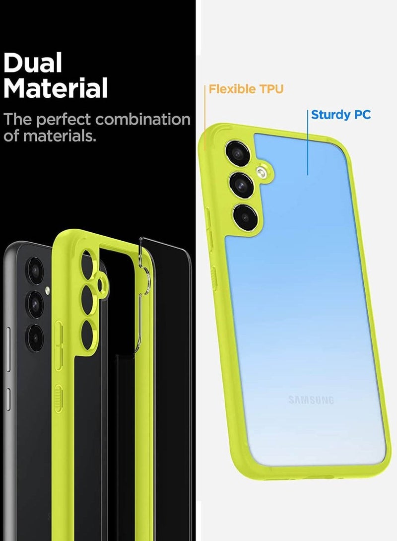 Spigen غطاء حماية ألترا هايبرد لهاتف سامسونج جالكسي A54 5G - ليموني - Image 4