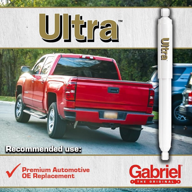 غابرييل 1 Gabriel G63875 Ultra ممتصات صدمات خلفية للشاحنات تناسب 04-08 شيفروليه تورنادو؛ 05-07 INFINITI QX56؛ 05-15 نيسان أرمادا، 04 نيسان باثفايندر أرمادا (1 قطعة) - Image 4