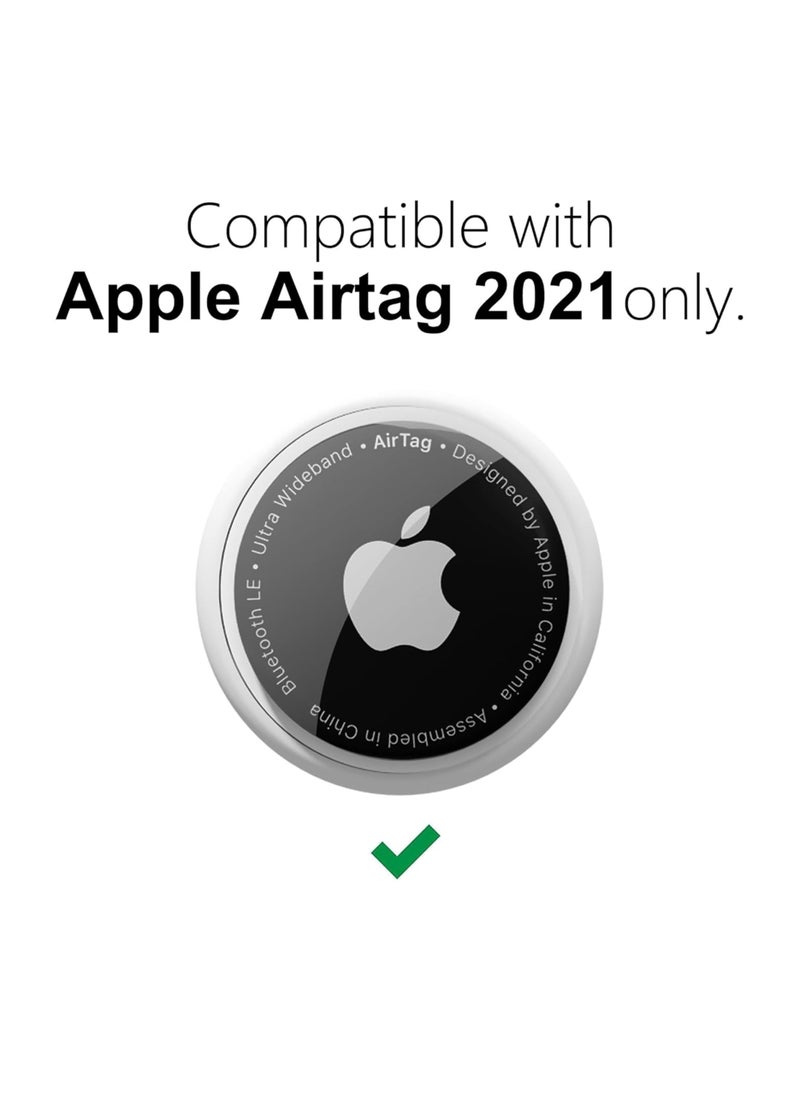 ماركة غير محددة - حافظة مضادة للفقد لجهاز AirTag Finder 2021، غطاء حماية مع حلقة سلسلة مفاتيح - أزرق - Image 1